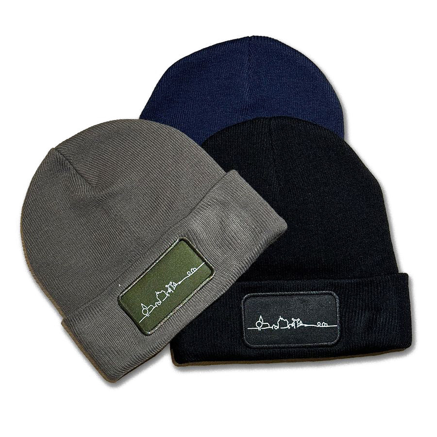 Beanie mit Skyline
