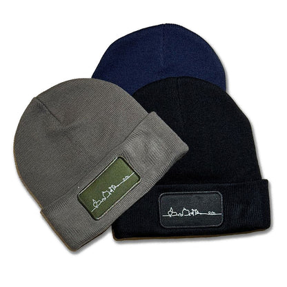 Beanie mit Skyline