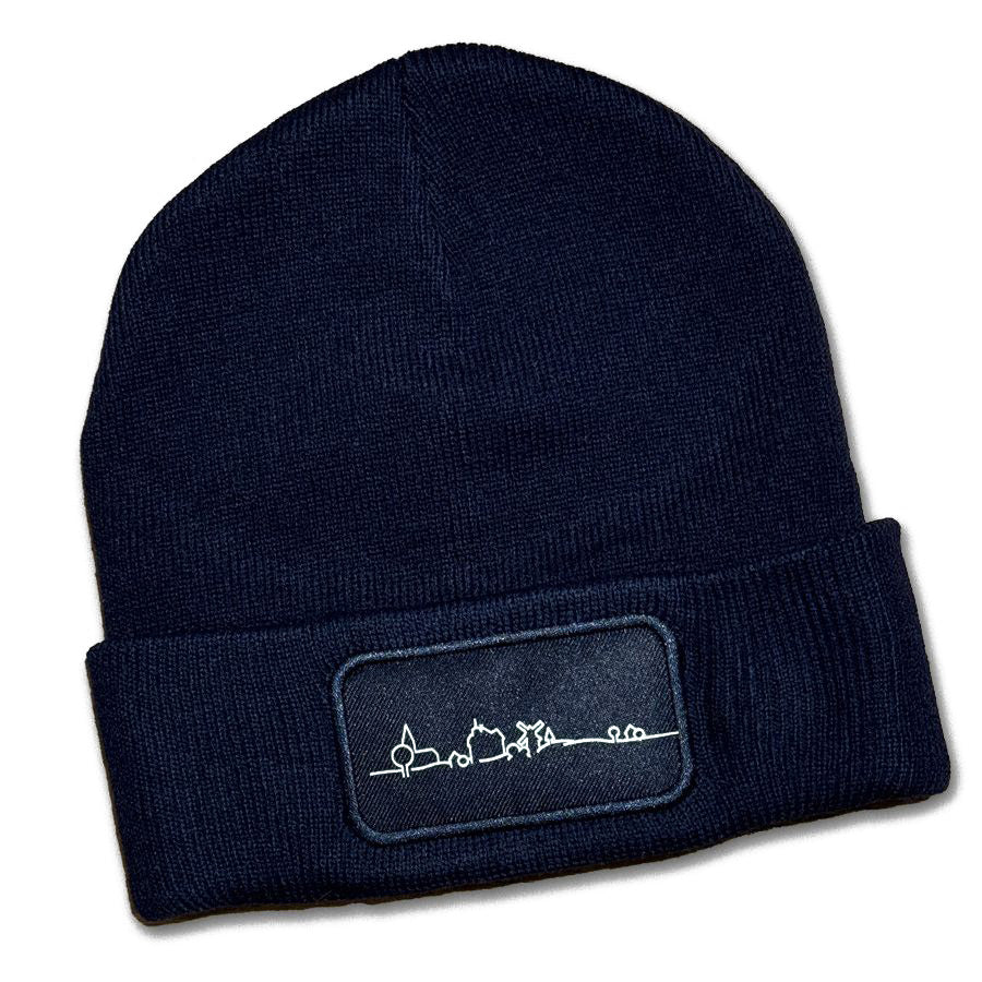 Beanie mit Skyline