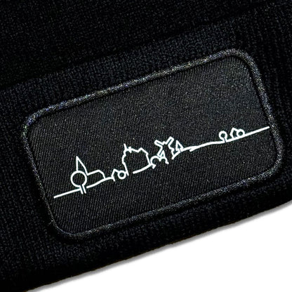 Beanie mit Skyline