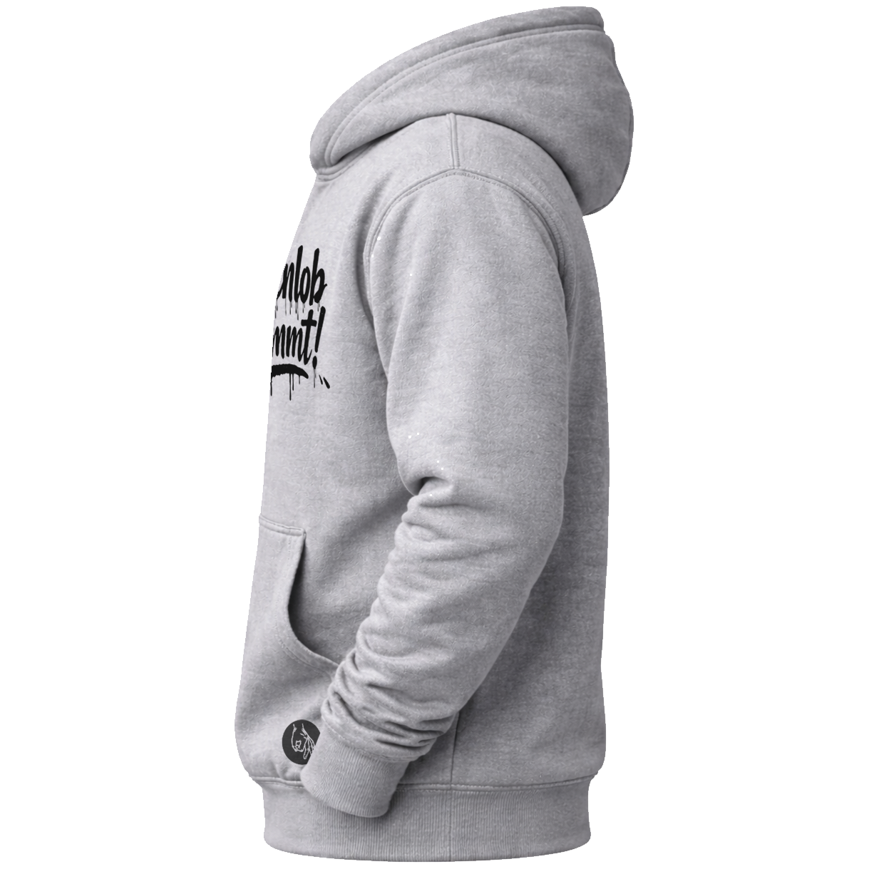 "Eigenlob stimmt" | Hoodie Heather Grey