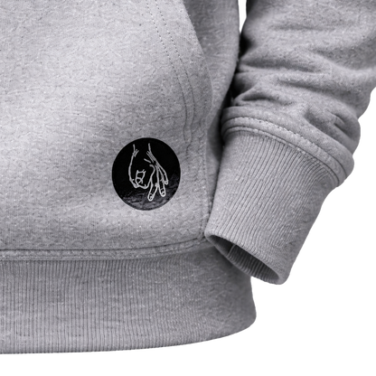 "Eigenlob stimmt" | Hoodie Heather Grey