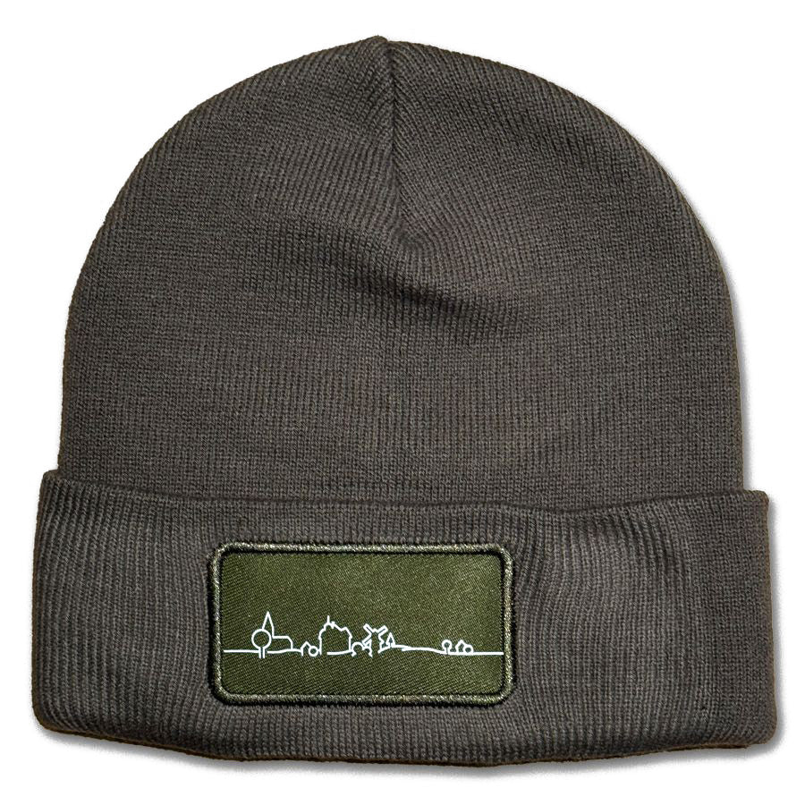 Beanie mit Skyline